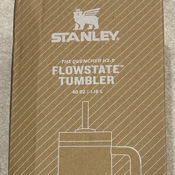 New Chocolate Brown Stanley LV Tumbler w/ Purple Bonus Gem & Boot Sleeve - Picture 6 of 7